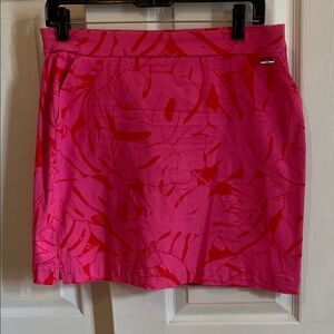 Rafaella Pink and Red Women's size S Mini Skort.